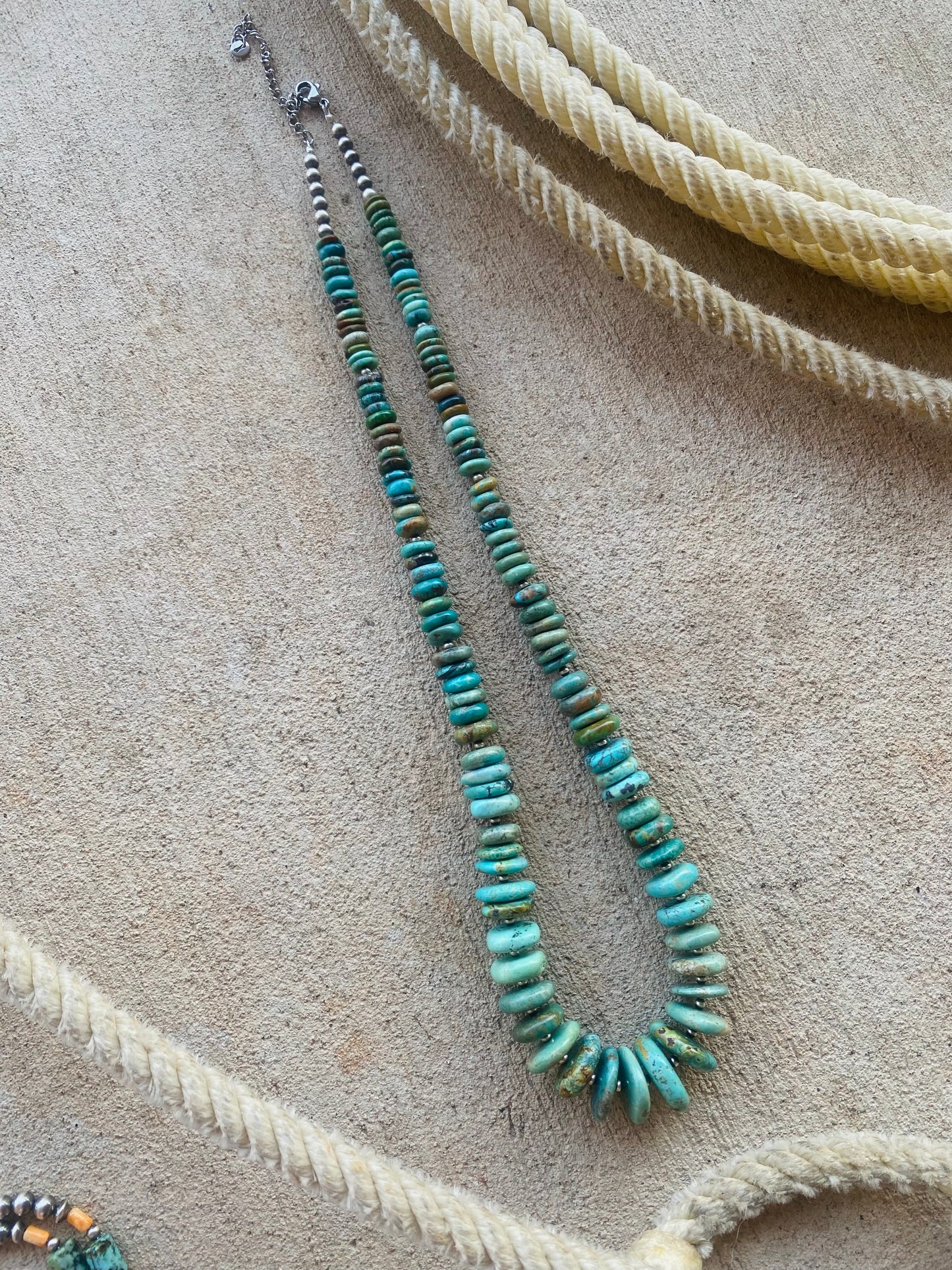 River Turquoise Necklace